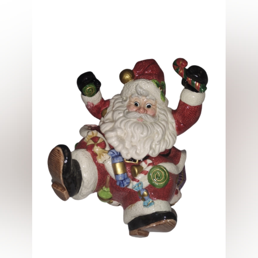 FITZ and Floyd Sugar Plum Cookie Jar